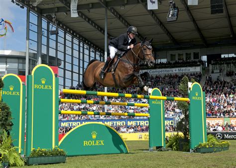 rolex show jumping trophy.